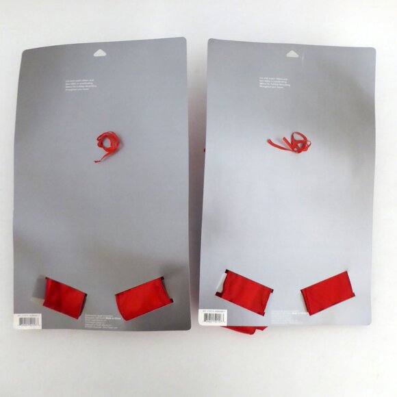 NEW 13” to 27” TARGET CHRISTMAS HOLIDAY RED WIRED TREE TOPPER BOW LOT OF 2 - Picture 3 of 12